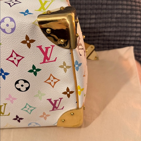 ❤️Authentic Louis Vuitton Takashi Murakami Multi Color Speedy 30 - Picture 12 of 13